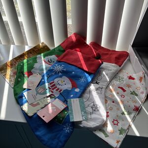 Christmas Stockings Bundle/3 Stockings/4 Gift Bags/4 Tags